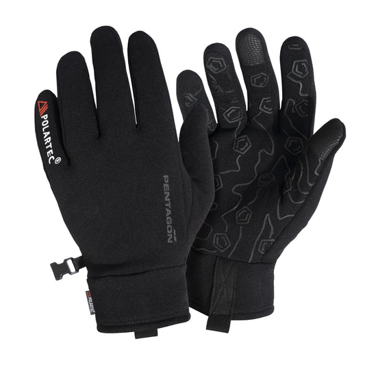 Manusi Ursus Power Stretch Polartec® Gloves P20034 Black Pentagon Tactical - Aderență Fiabilă și Confort Tactic