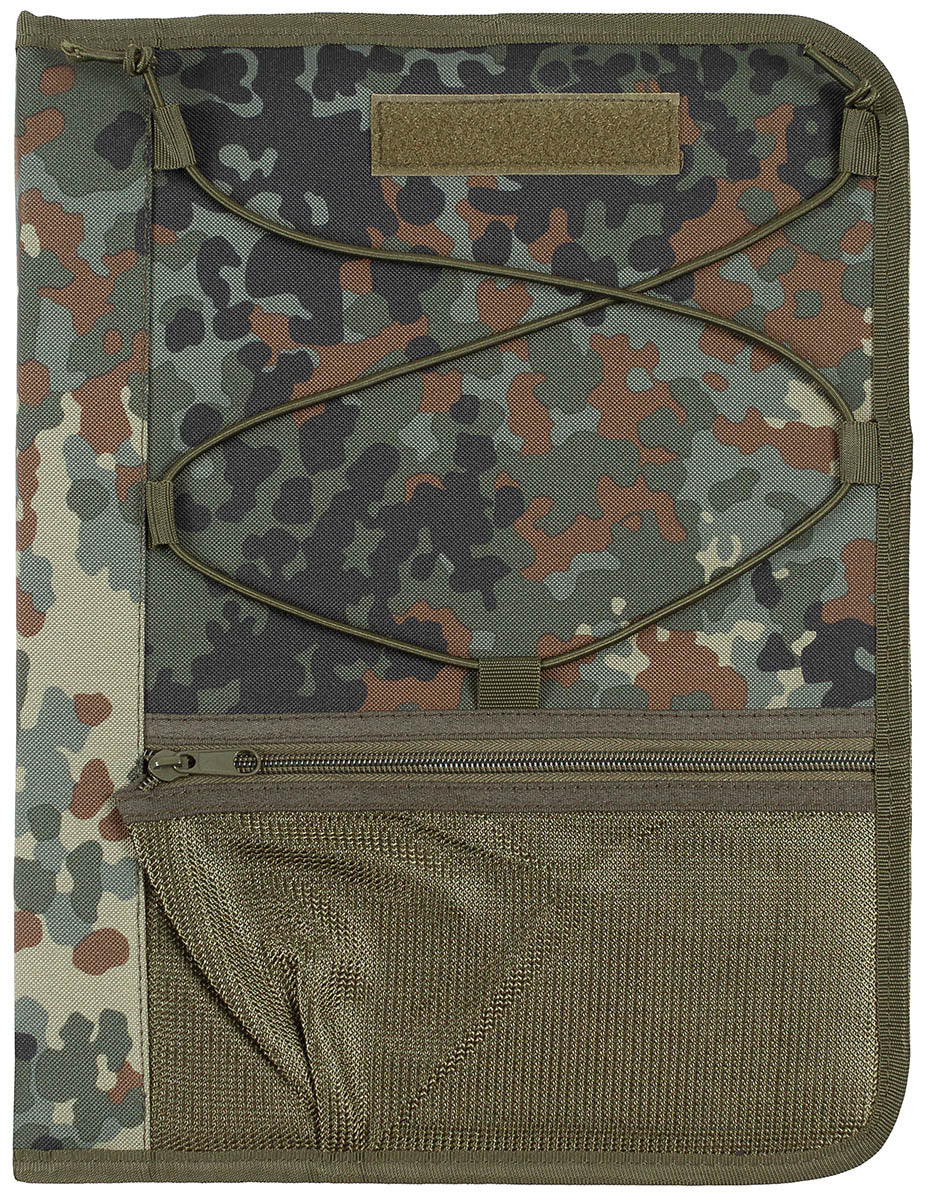 Mapă Documente Flecktarn A4 MFH - 7 Compartimente, Fereastră ID