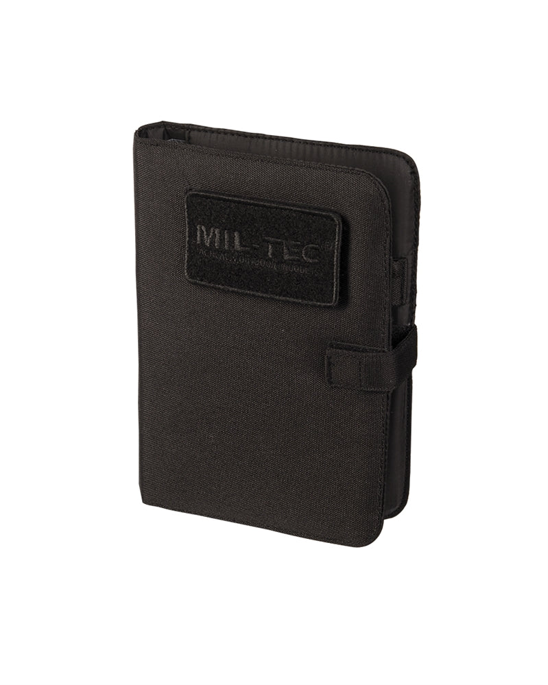 Mapă Tactică Mil-Tec Notebook Small – 14,5 x 20,5 cm, Arici, Negru