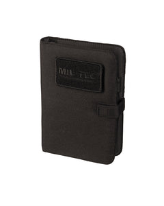 Mapă Tactică Mil-Tec Notebook Small – 14,5 x 20,5 cm, Arici, Negru