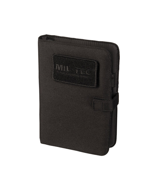 Mapă Tactică Mil-Tec Notebook Small – 14,5 x 20,5 cm, Arici, Negru