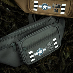 Marsupiu D-Day 1944 USAF Invasion Dark Grey - Siguranță și Acces Rapid