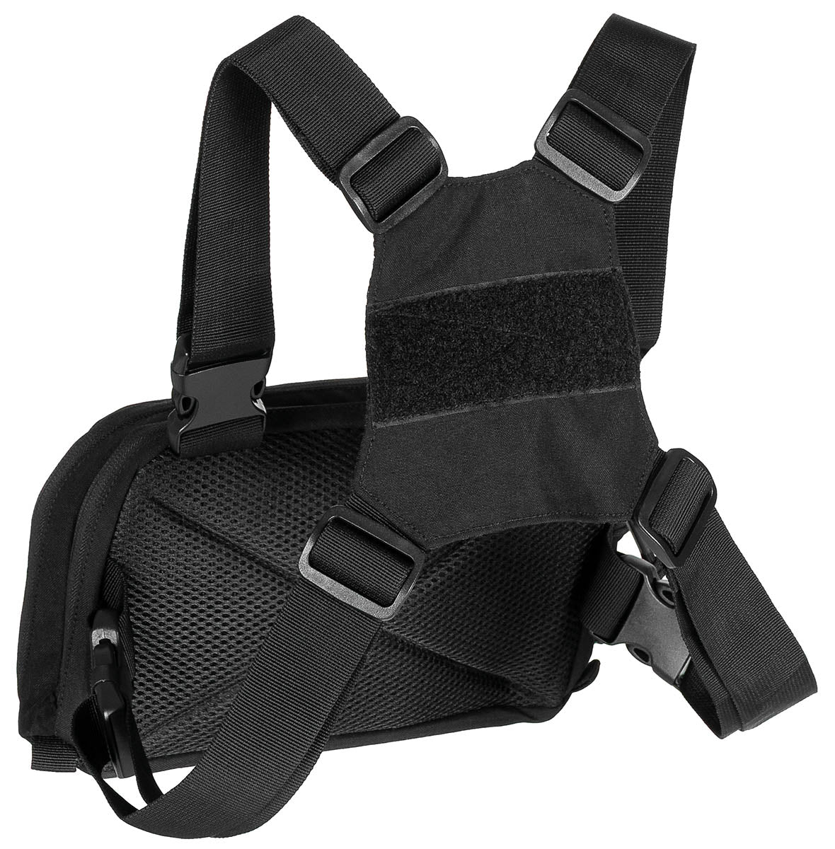 Marsupiu de Piept "Recon" Negru MFH - Acces rapid, Compatibil rucsac