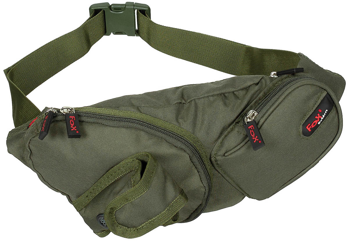 Marsupiu Tactic Oliv FoxOutdoor - Curea Ajustabilă, 170g