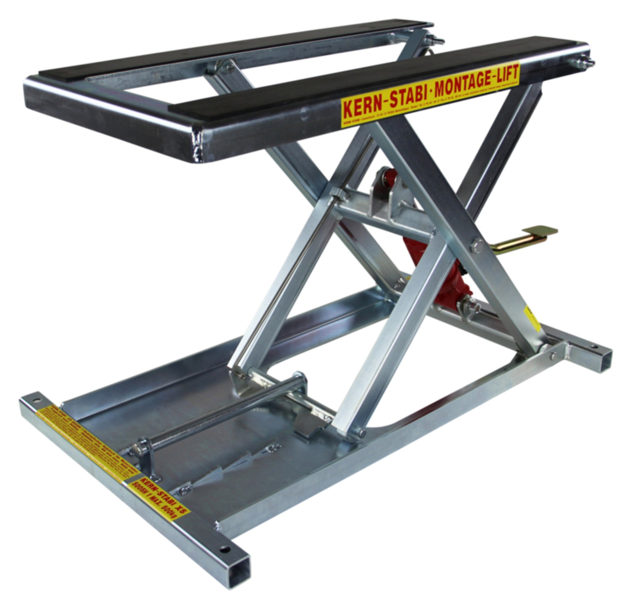 Masă Elevatoare Moto Kern-Stabi 500Kg - Stabilitate Maximă