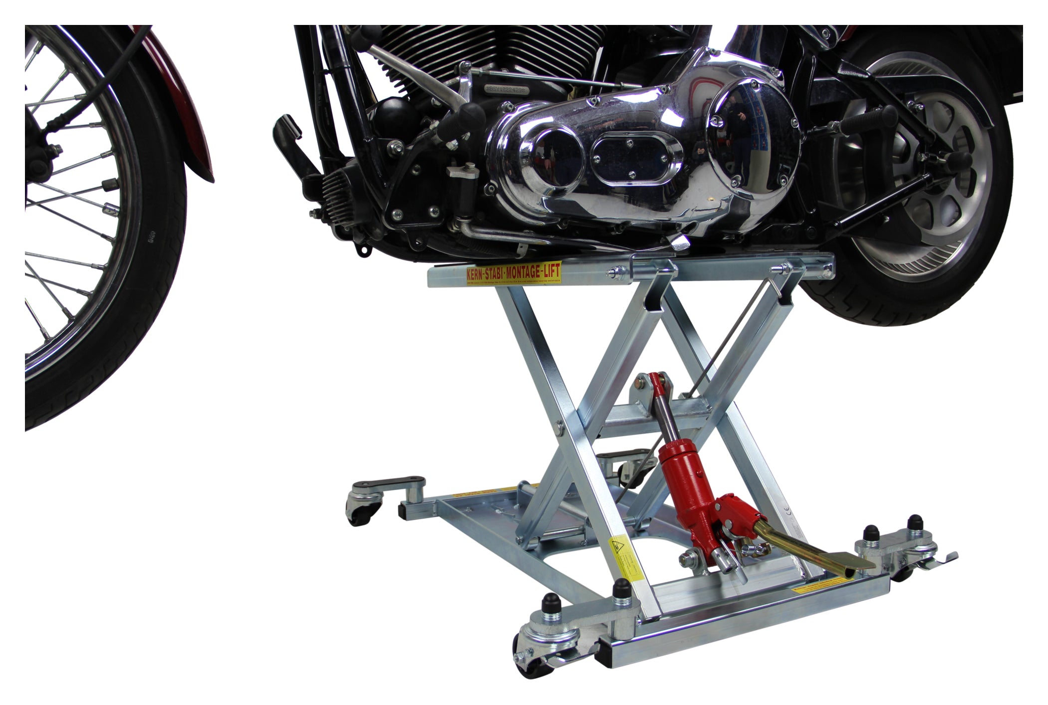 Masă Elevatoare Moto Kern-Stabi 500Kg - Stabilitate Maximă