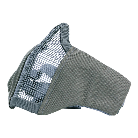 Mască Airsoft Face Mask Nylon/Mesh Gri - Protecție Fără Compromis
