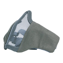 Mască Airsoft Face Mask Nylon/Mesh Gri - Protecție Fără Compromis
