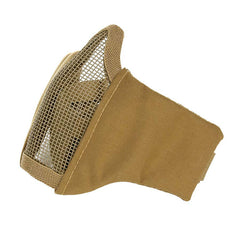 Mască Airsoft Nylon/Mesh Coyote - Protecție Tactică Integrală