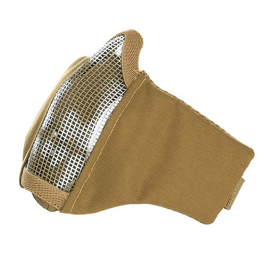 Mască Airsoft Skull Nylon/Mesh Coyote - Protecție Brutală & Stil Tactic