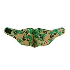 Mască Biker Half Face Camo Digital Camo - Protecție Tactică și Camuflaj Superior