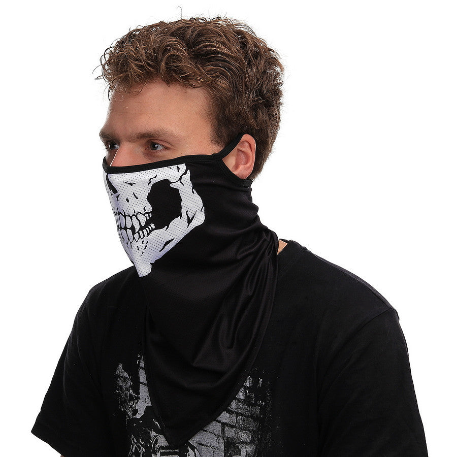 Mască Facială Multifuncțională Skull Style 9 - Confort & Protecție Tactică