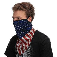 Mască Facială Multifuncțională Stil Vintage USA 1 - Protecție 2-în-1 și Confort Tactic Superior