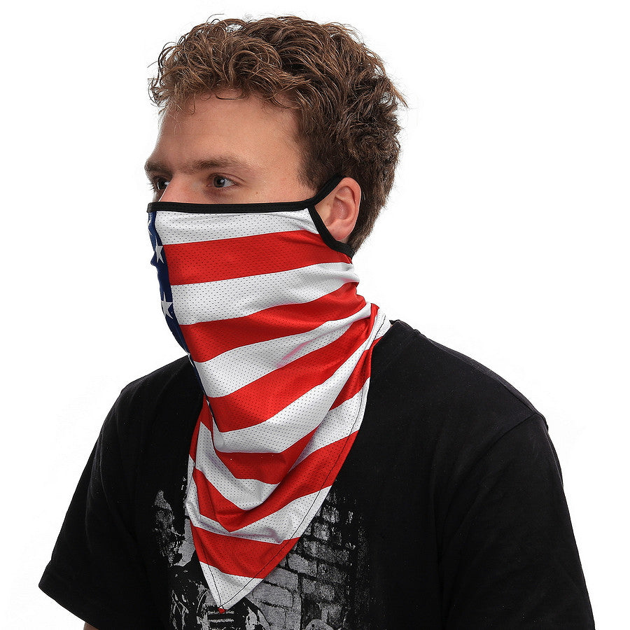 Mască Facială USA Style 2 Tactică - Protecție Versatilă & Confort Integral