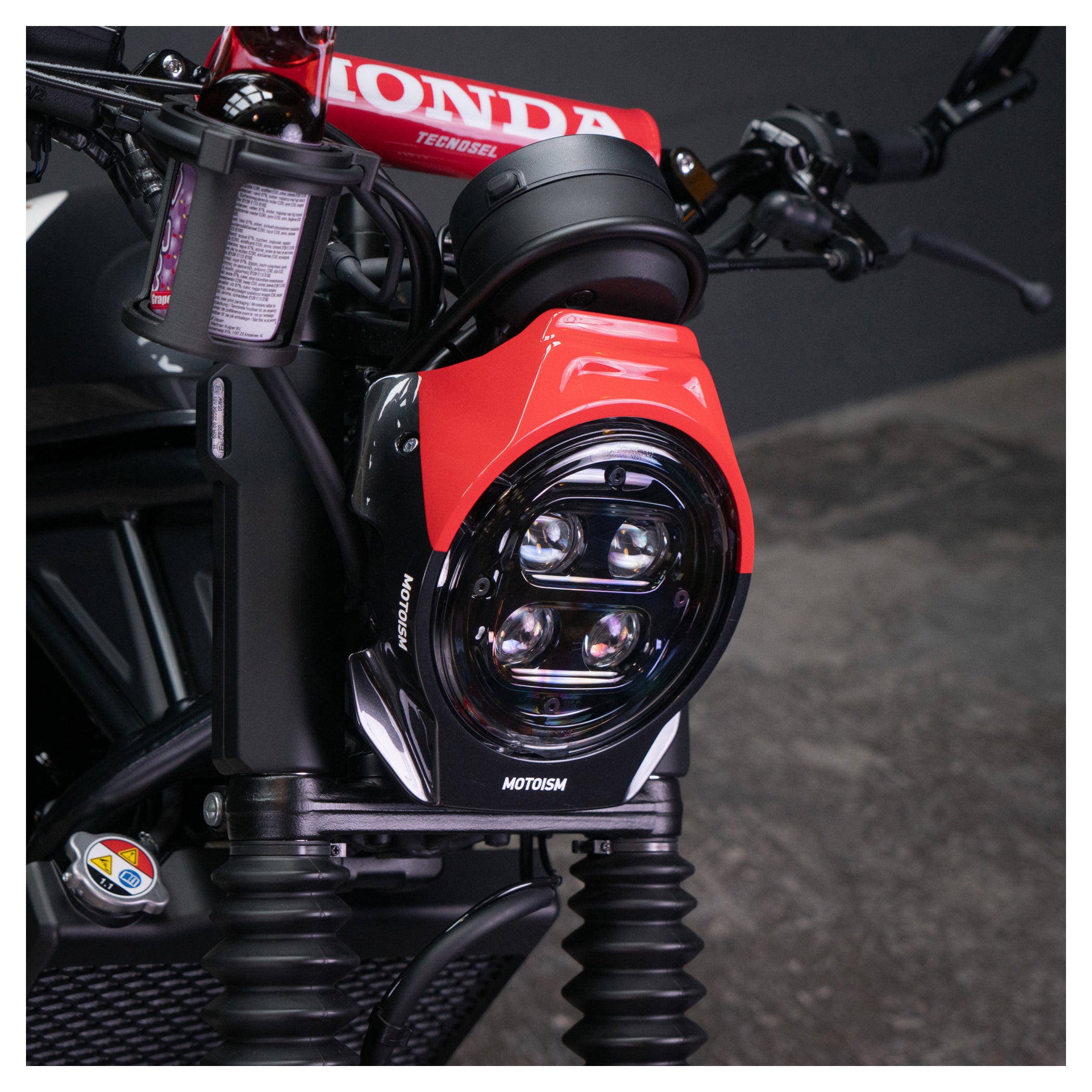 Masca Far "The Nightcrawler" Motoism - Honda CL500, CMX Rebel
