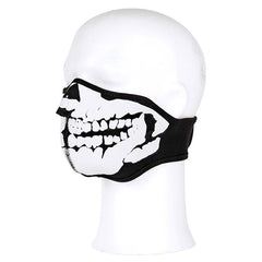 Mască Față Neopren Skull 3D Negru - Apără-te cu Stil și Forță