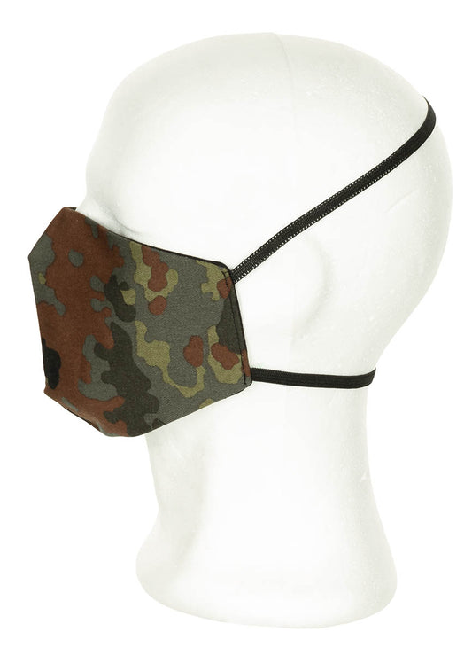 Mască Față și Nas BW Camo MFH - Lavabilă, Poliester/Bumbac