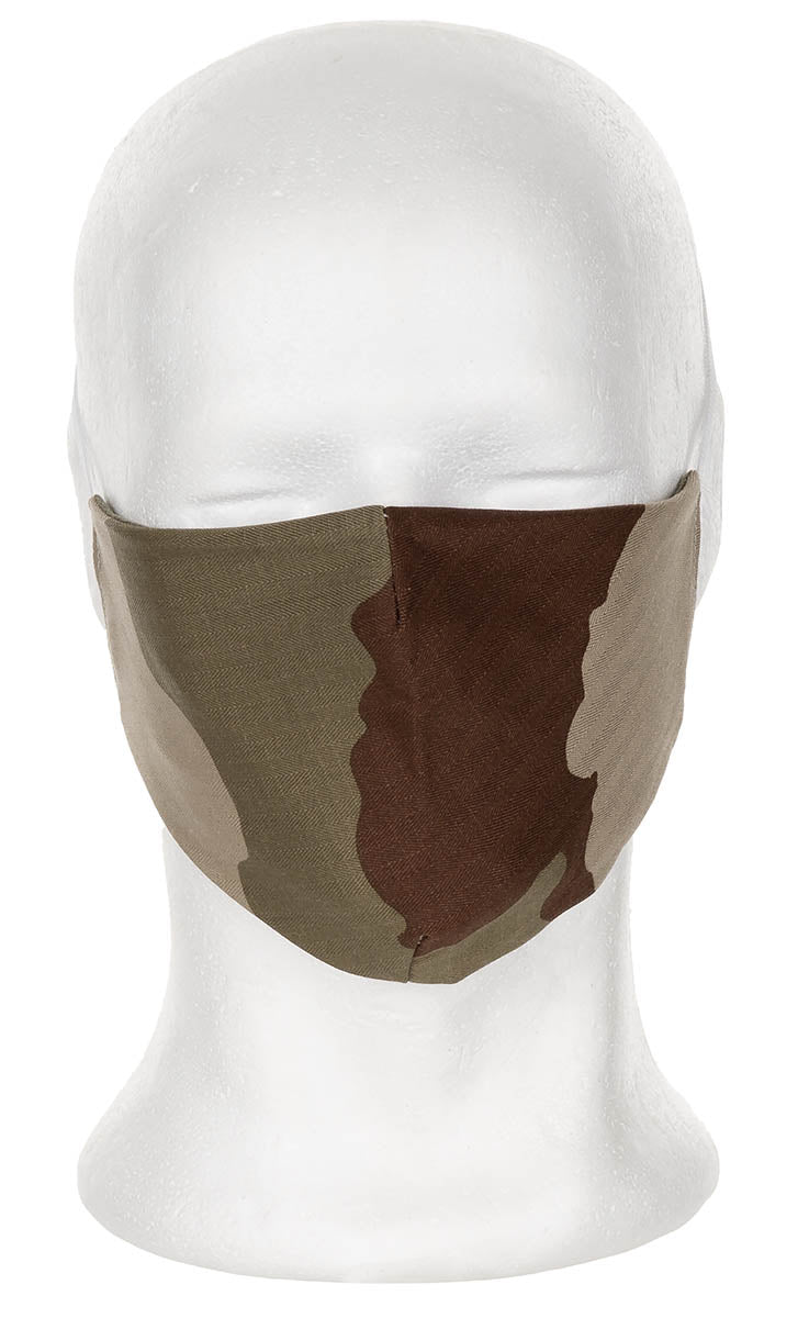 Masca Fata Survival Camo Desert MFH - Lavabila, Poliester/Bumbac