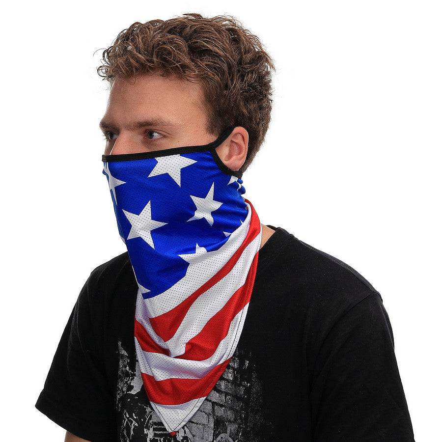 Masca Multifunctionala USA Stea Mare Style 5 - Adaptabilitate si Protectie Maxima