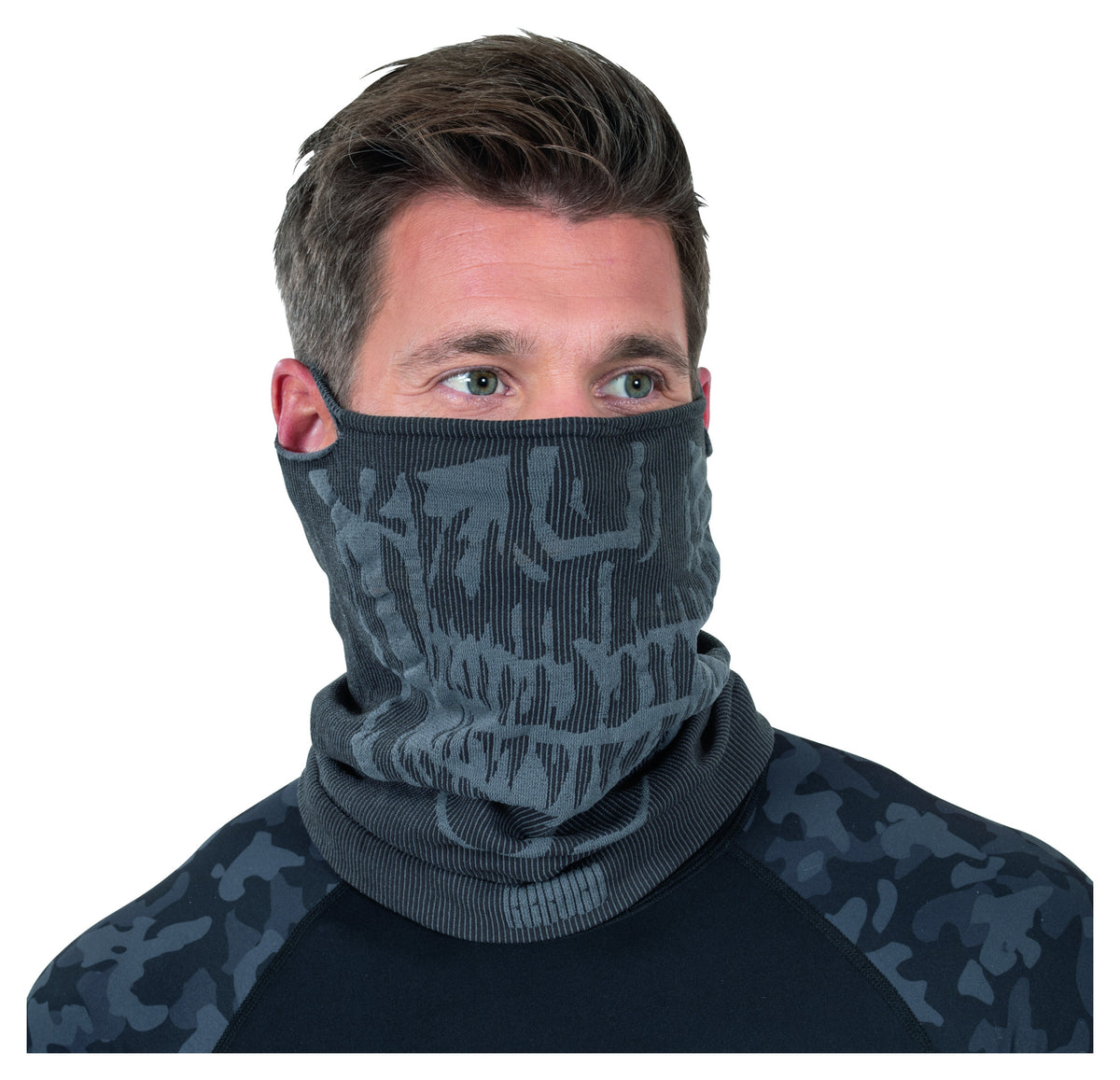 Masca Seamless Rekurv F-15.01 - Protecție 2-în-1 pentru Gât și Față
