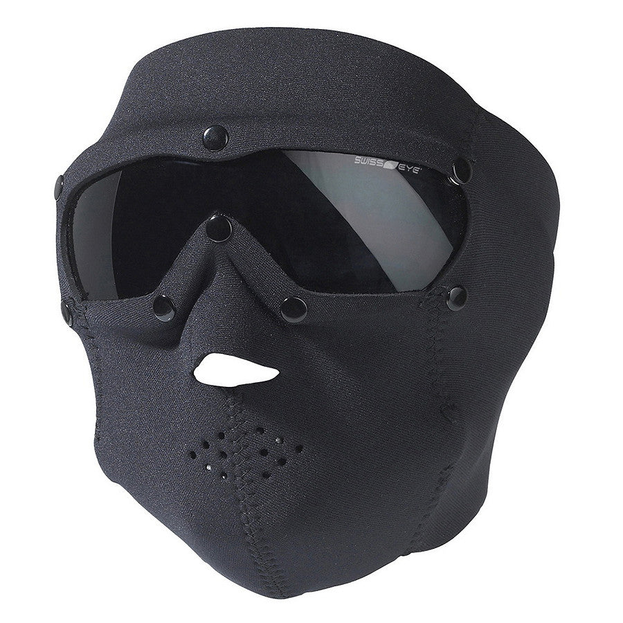 Mască și Ochelari Tactici SwissEye Swat Mask Pro #40921 - Vedere Clară, Siguranță Totală