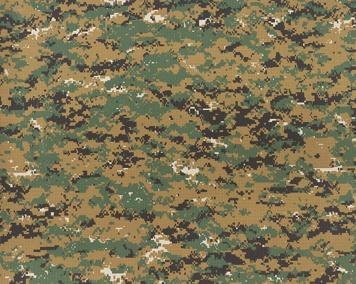 Material Textil Rip Stop Max Fuchs Digital Woodland – 65% Bumbac, Lățime 1,5 m