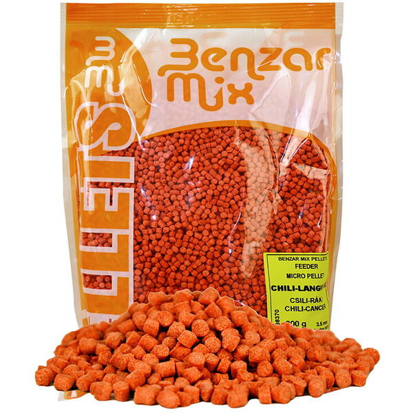 Micropelete EnergoFish Benzár Feeder - Chili & Langustă, 1.5mm/800g