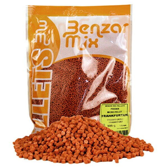 Micropelete EnergoFish Benzár Feeder - Frankfurter, Atractant Intens