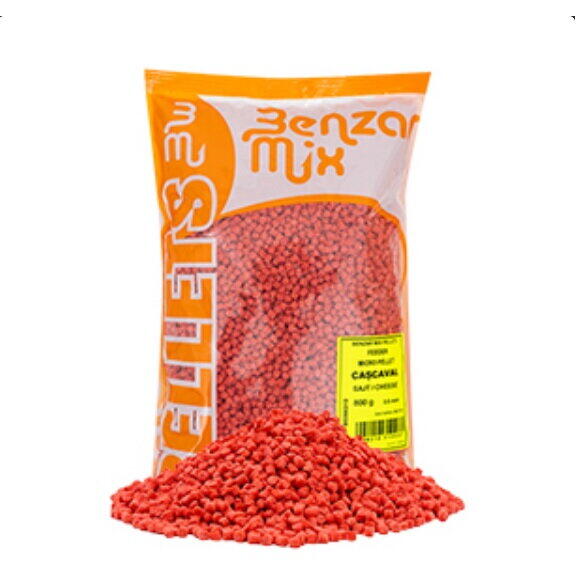 Micropelete Feeder Benzar Mix - Brânză Cășcaval 1.5mm, 800g