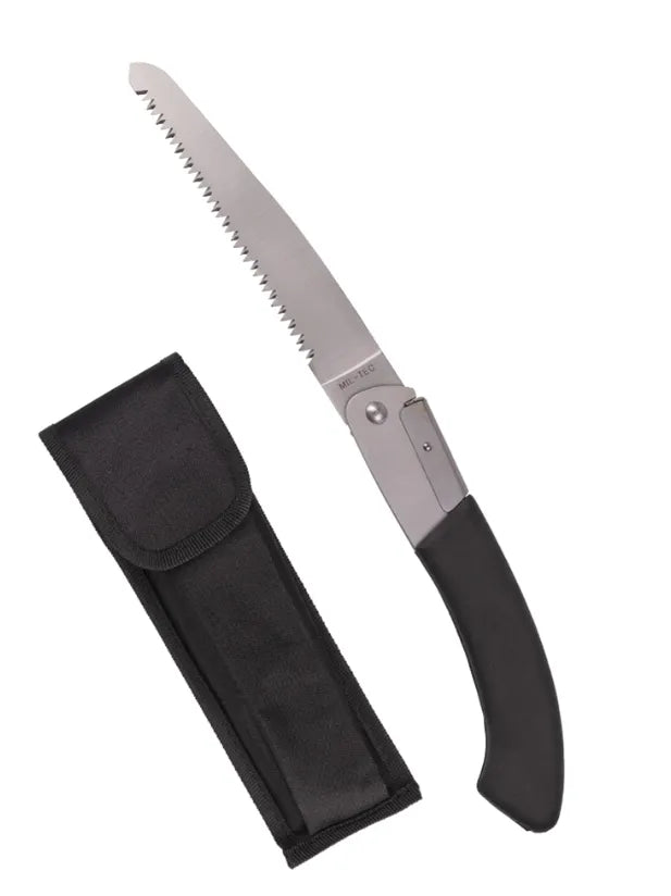 MIL-TEC® Folding Saw cu Husă – Fierăstrău Pliabil pentru Outdoor