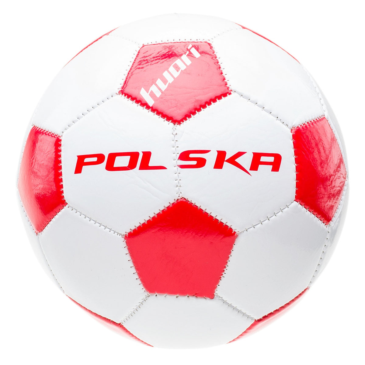 Minge Fotbal MINI POLSKA HUARI - Mărimea 3, PVC Rezistent