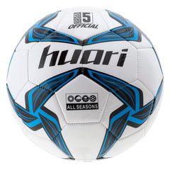 Minge Fotbal NAZARE HUARI - Mărime 5, Cusătură Mașină, PVC Durabil - 1