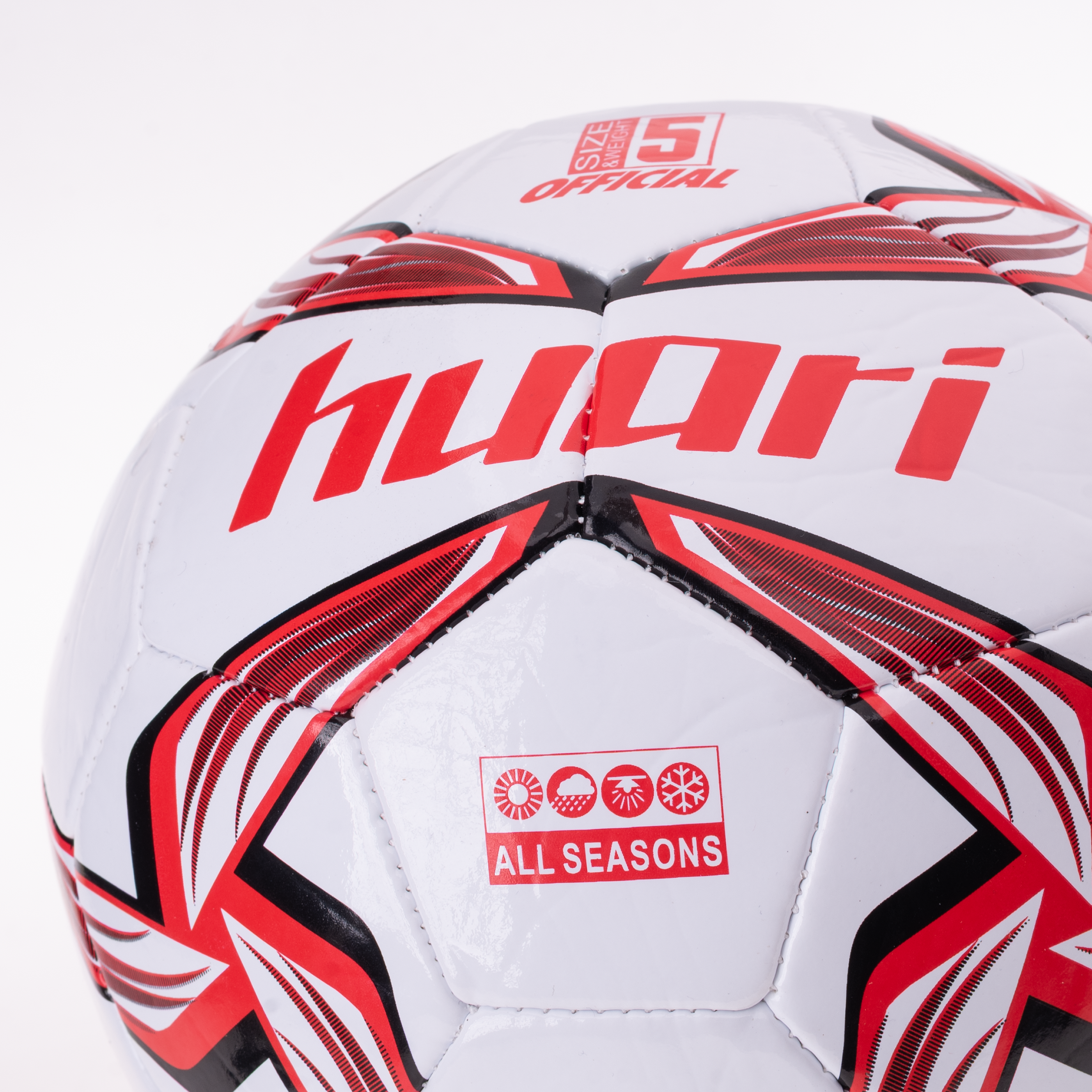 Minge Fotbal NAZARE HUARI - Mărimea 5, Cusătură Mecanică - 2