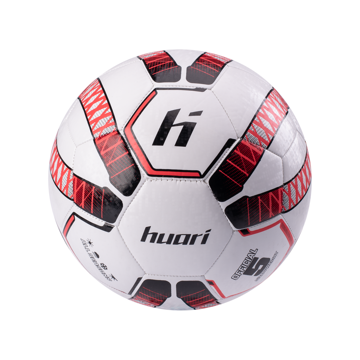 Minge Fotbal PARADA TM HUARI - Marimea 5, Cusătură Mecanică - 1