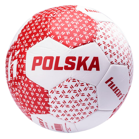 Minge Fotbal POLSKA WORLD CUP HUARI - Mărimea 5, Cusută Mecanic - 1