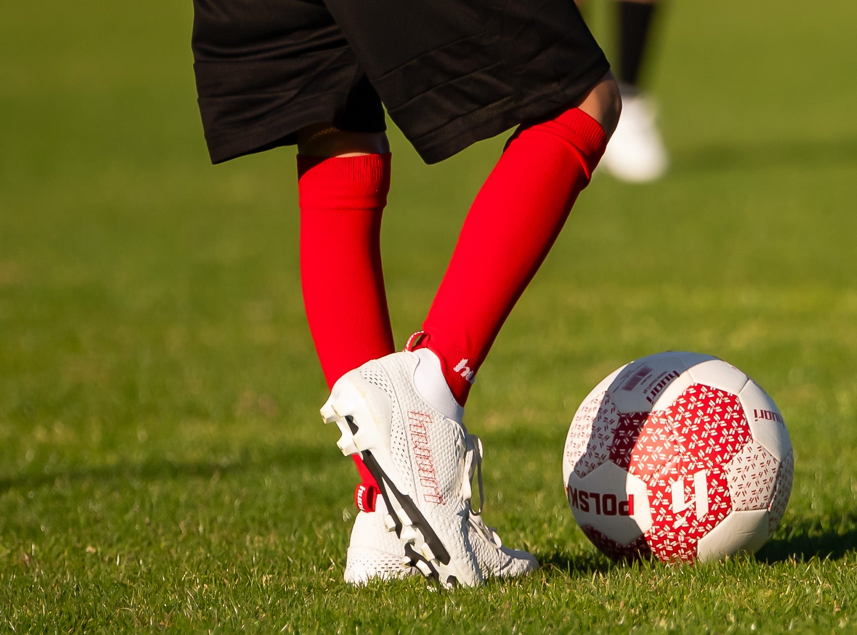 Minge Fotbal POLSKA WORLD CUP HUARI - Mărimea 5, Cusută Mecanic - 3