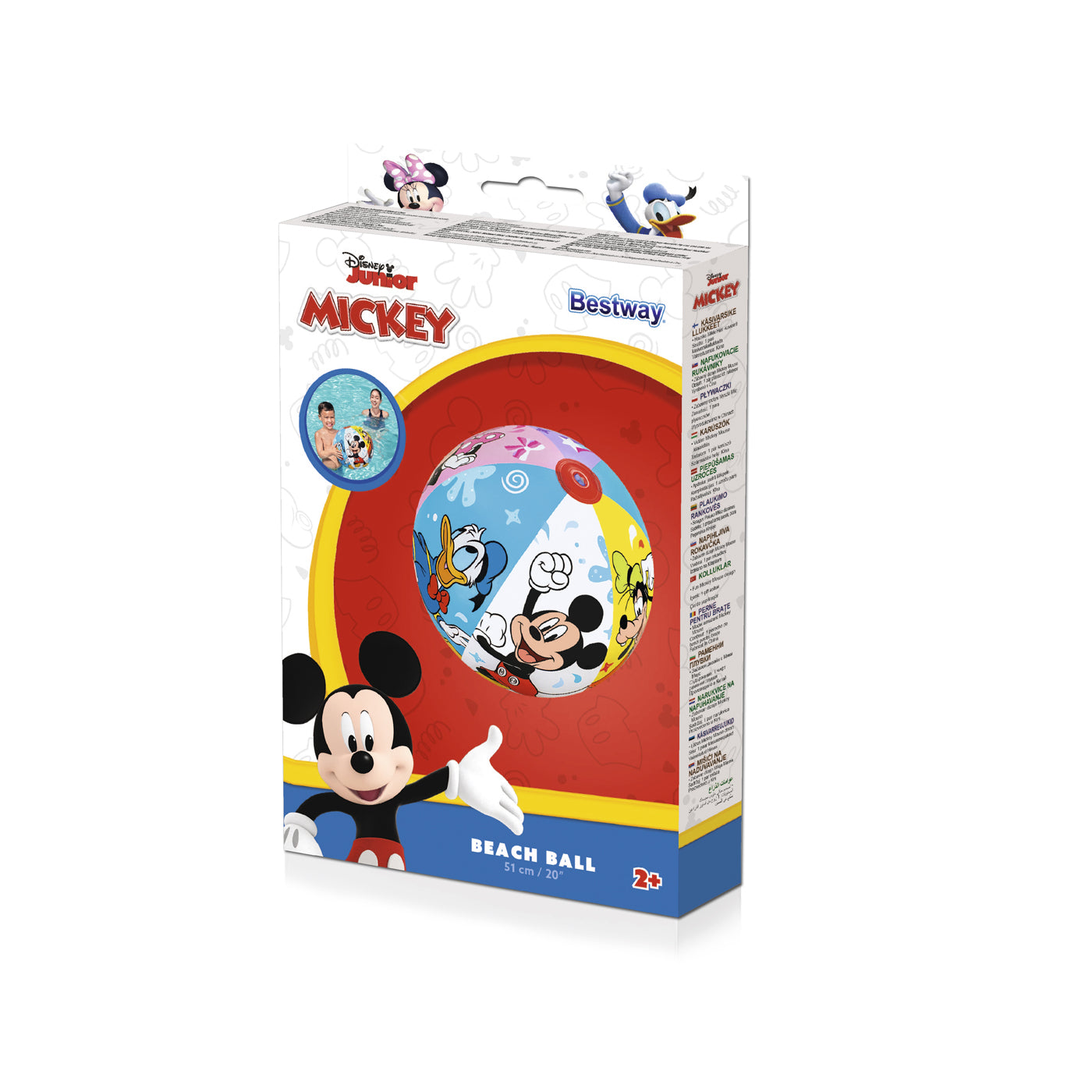 Minge Gonflabilă Disney Junior Mickey & Friends BESTWAY - Ø 51 cm - 6