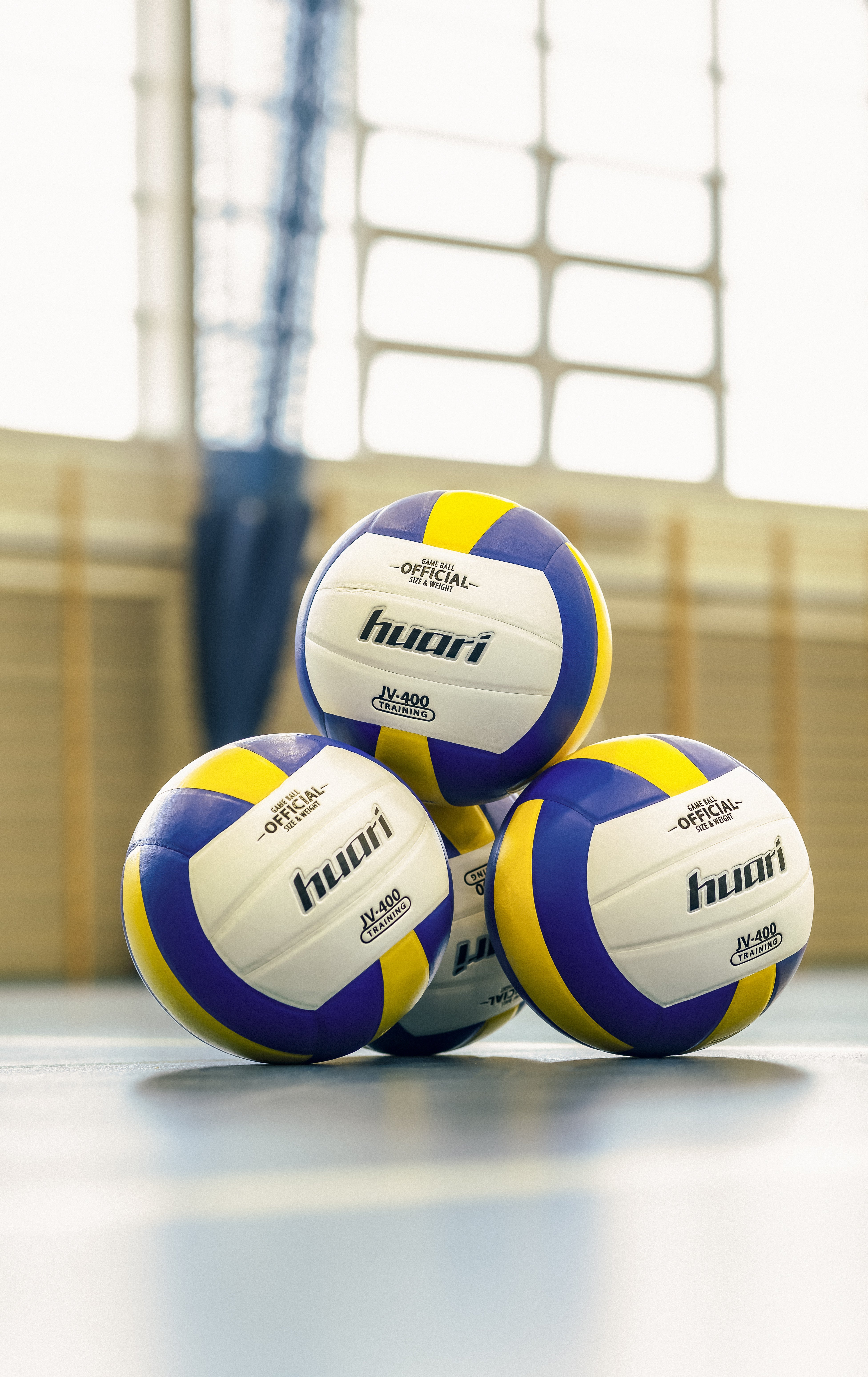 Minge Volei SILES HUARI - Mărime 5, PVC Laminat, Durabilă - 3