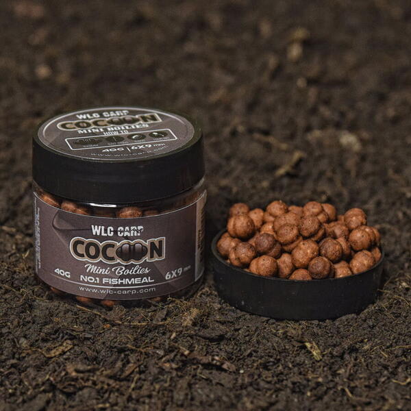 Mini Boilies Fishmeal 6x9mm 40g - Atractie Rapidă Pește Răpitor - 1