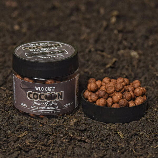 Mini Boilies Fishmeal 6x9mm 40g - Atractie Rapidă Pește Răpitor - 1