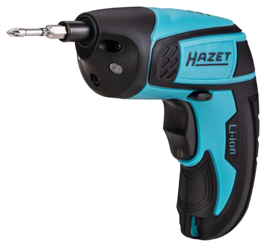 Mini Șurubelniță Acumulator Hazet - Set 7 piese cu Toc