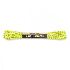 Minicord Paracord M-Tac Reflective Neon Yellow 15m