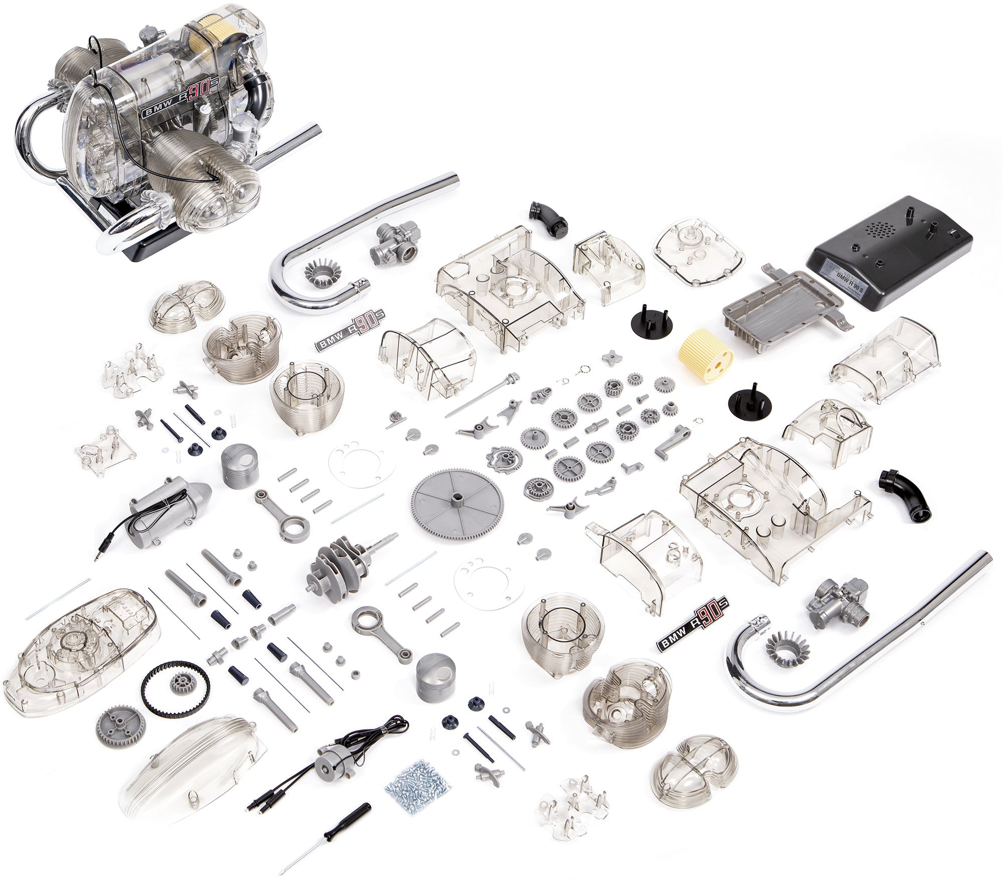 Model Boxermotor BMW R 90 S - Kit Asamblare Funcțional