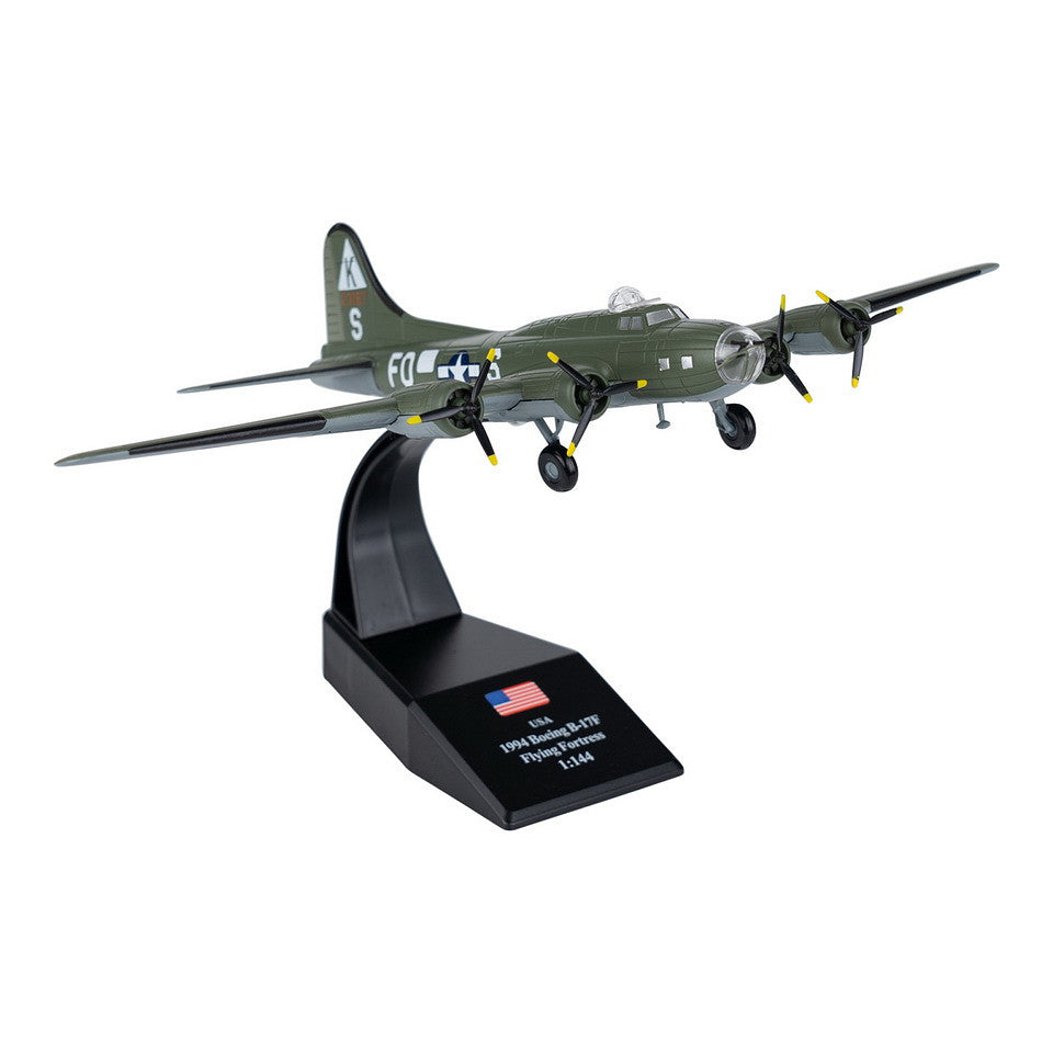Model Die-cast B-17 Flying Fortress USA 1:144 #10 - Spirit Istoric Autentic