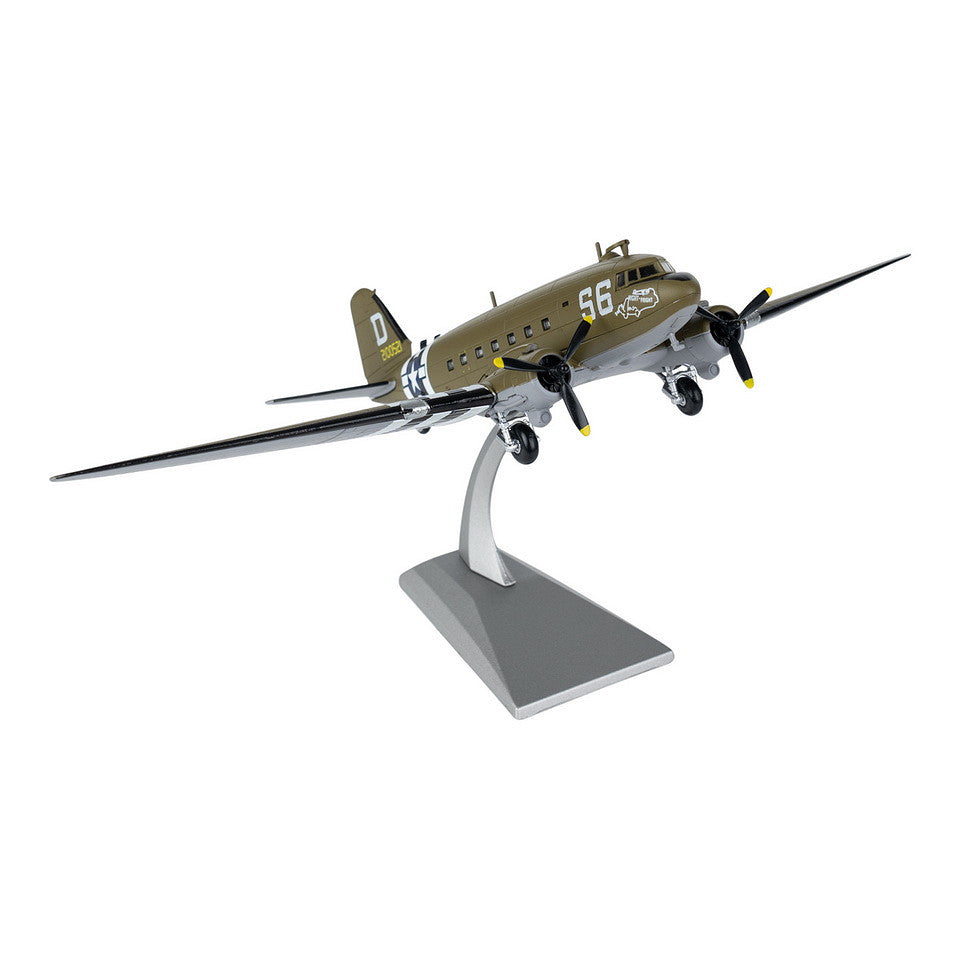 Model Die-cast C-47(D) Skytrain 1:100 #3 - Piesă Iconică de Istorie Militară