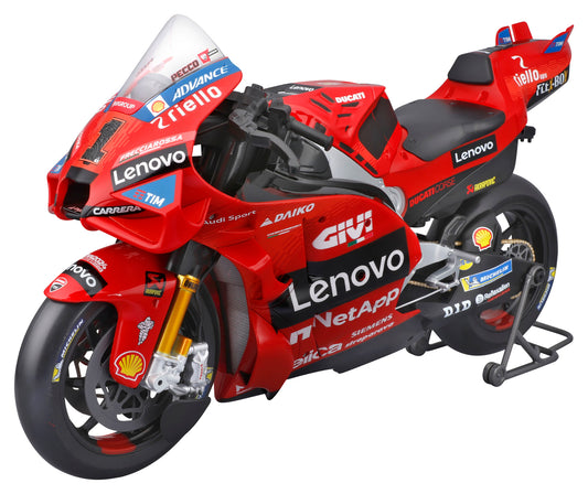 Model Motocicletă Ducati Lenovo Team 2024 Maisto - Detalii Realiste, Scara 1:6