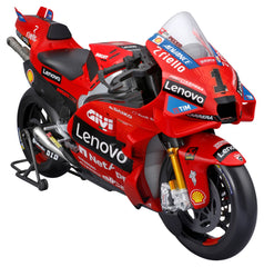 Model Motocicletă Ducati Lenovo Team 2024 Maisto - Detalii Realiste, Scara 1:6