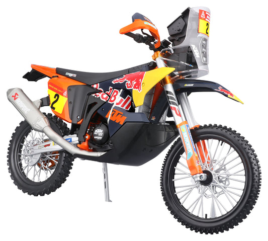 Model Motocicletă RedBull KTM 450 Rally Dakar Maisto - Scara 1:6