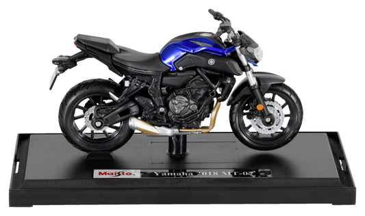 Model Yamaha MT-07 Louis - Detalii realiste, scară 1:18