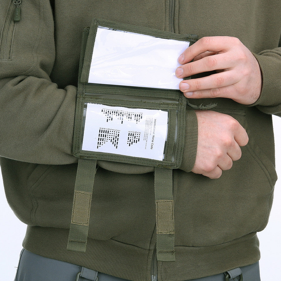 Molle Pouch Wrist Office #R Verde - Biroul Tău Portabil la Mână